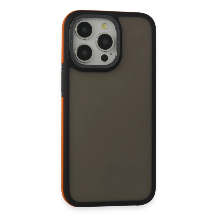 Newface iPhone 14 Pro Max Harvel Kapak - Turuncu