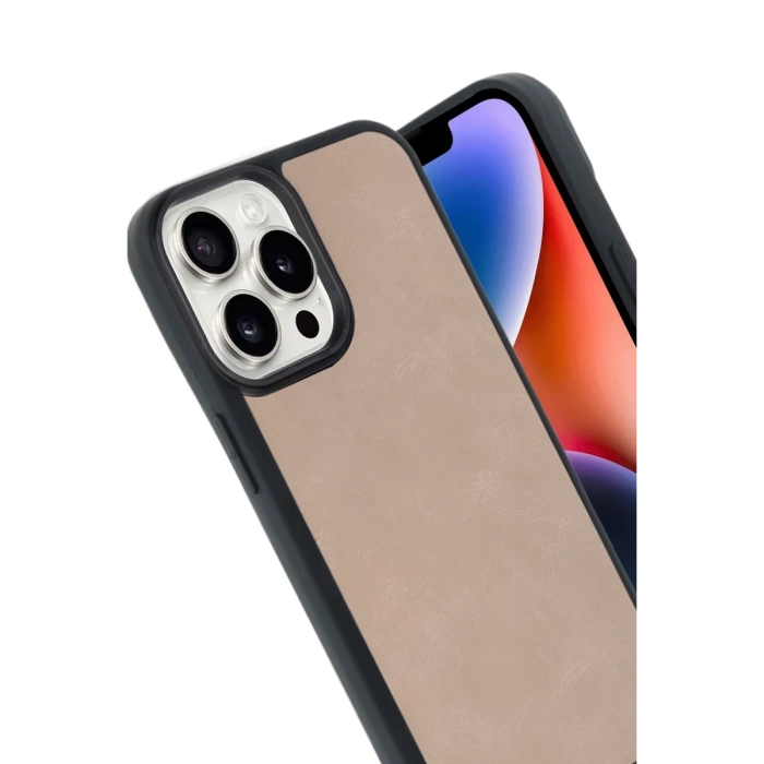 Newface iPhone 14 Pro Max Kılıf Aras Deri Kapak