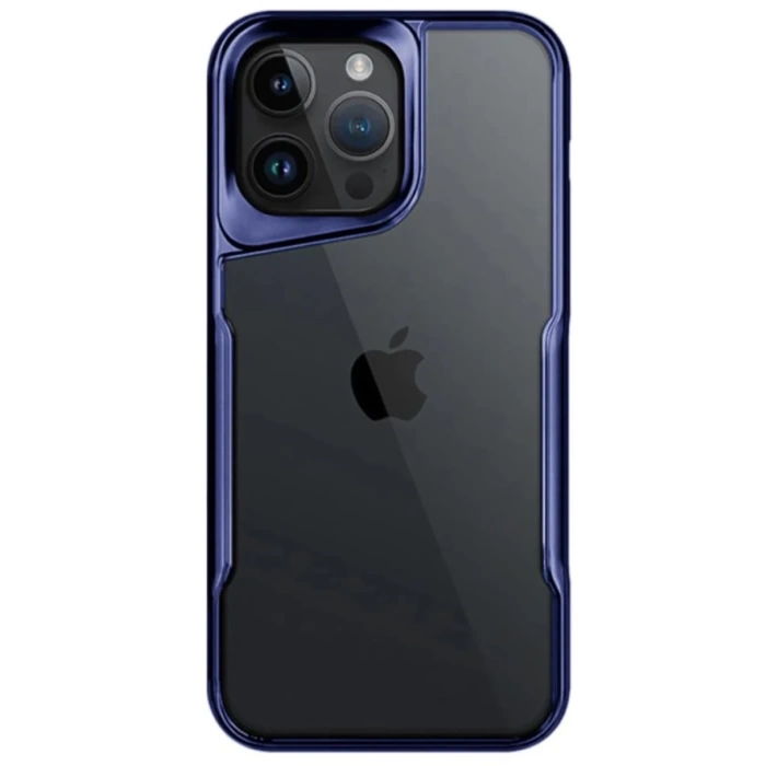 Newface iPhone 14 Pro Max Kılıf Boyi Silikon Kapak - Lacivert