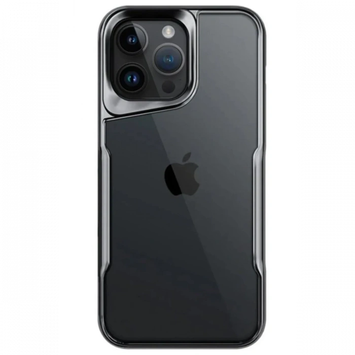 Newface iPhone 14 Pro Max Kılıf Boyi Silikon Kapak - Titan Gri
