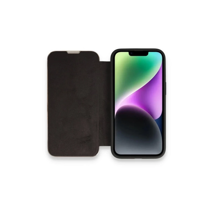 Newface iPhone 14 Pro Max Kılıf Dolpin Kapaklı