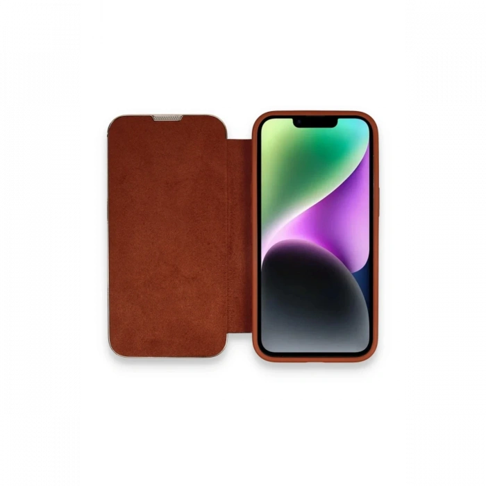 Newface iPhone 14 Pro Max Kılıf Dolpin Kapaklı