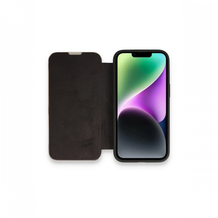Newface iPhone 14 Pro Max Kılıf Dolpin Kapaklı