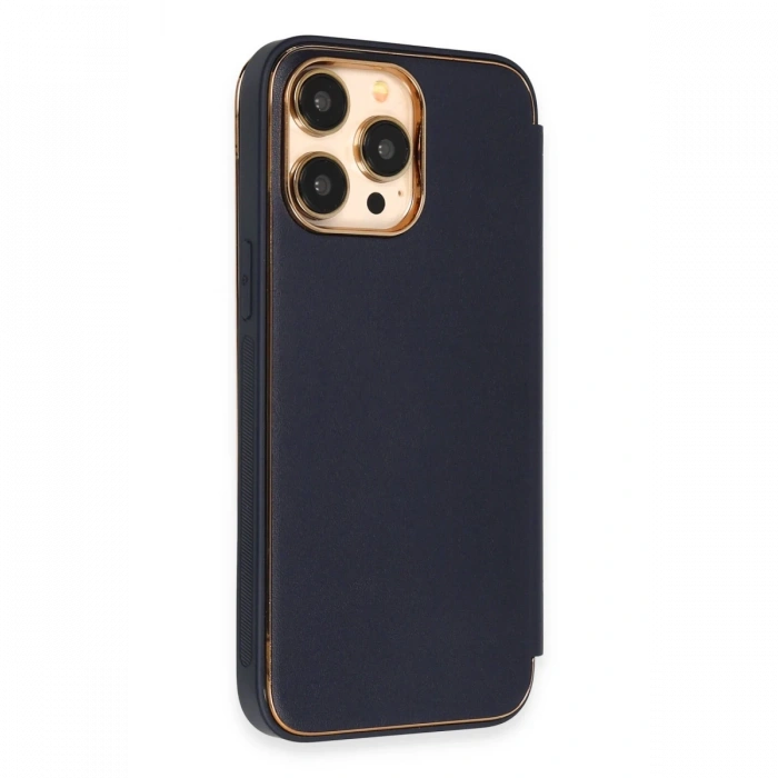 Newface iPhone 14 Pro Max Kılıf Dolpin Kapaklı