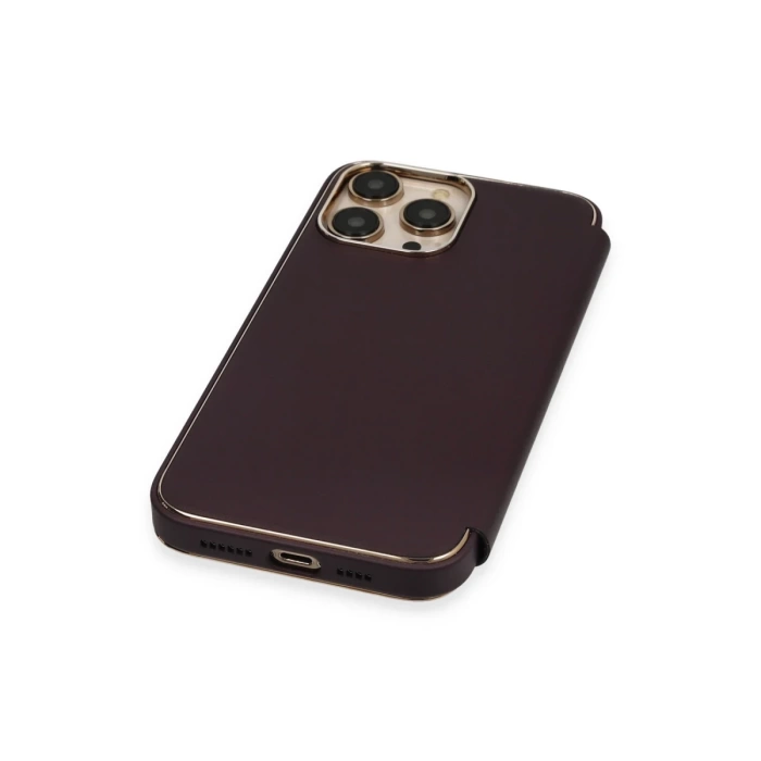 Newface iPhone 14 Pro Max Kılıf Dolpin Kapaklı
