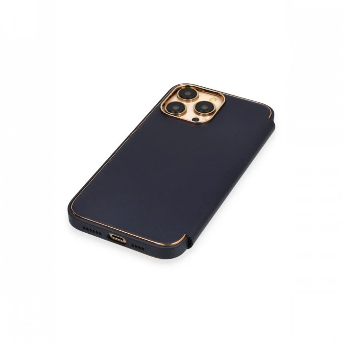 Newface iPhone 14 Pro Max Kılıf Dolpin Kapaklı