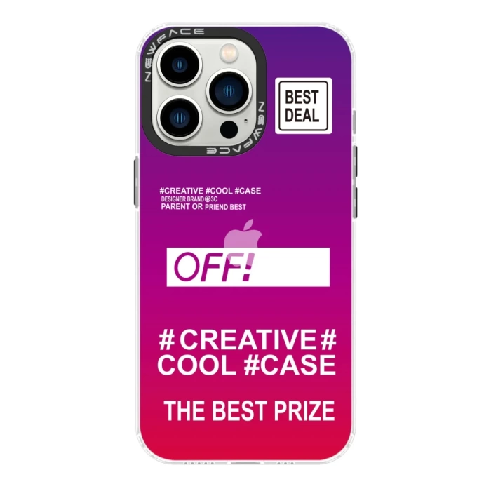 Newface iPhone 14 Pro Max Kılıf Estoril Desenli Kapak