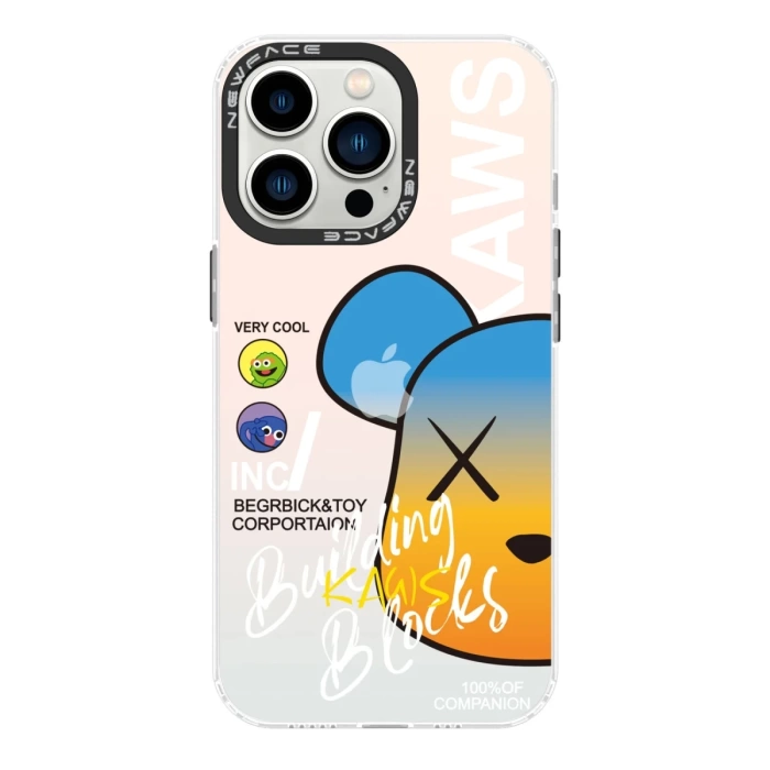 Newface iPhone 14 Pro Max Kılıf Estoril Desenli Kapak