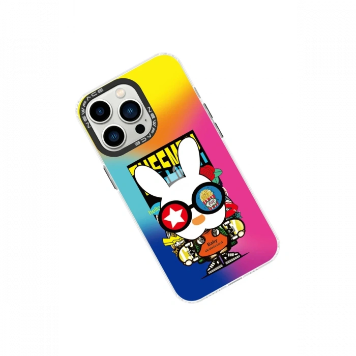 Newface iPhone 14 Pro Max Kılıf Estoril Desenli Kapak