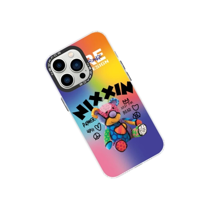 Newface iPhone 14 Pro Max Kılıf Estoril Desenli Kapak
