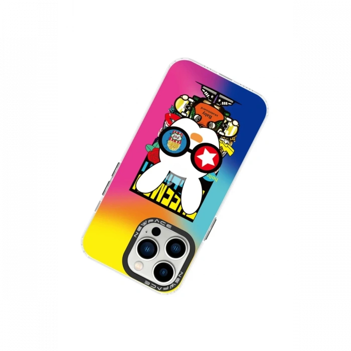 Newface iPhone 14 Pro Max Kılıf Estoril Desenli Kapak