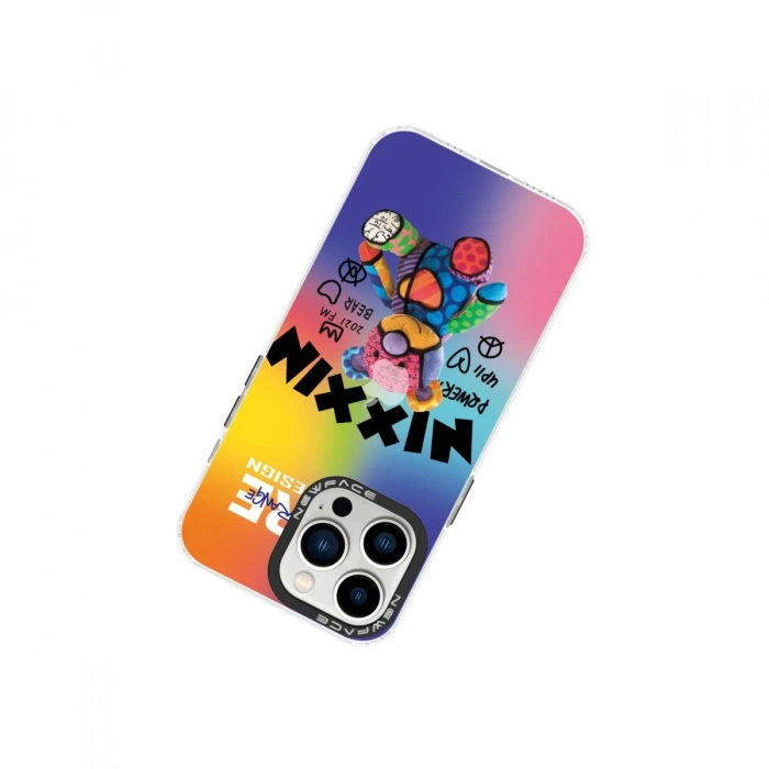 Newface iPhone 14 Pro Max Kılıf Estoril Desenli Kapak