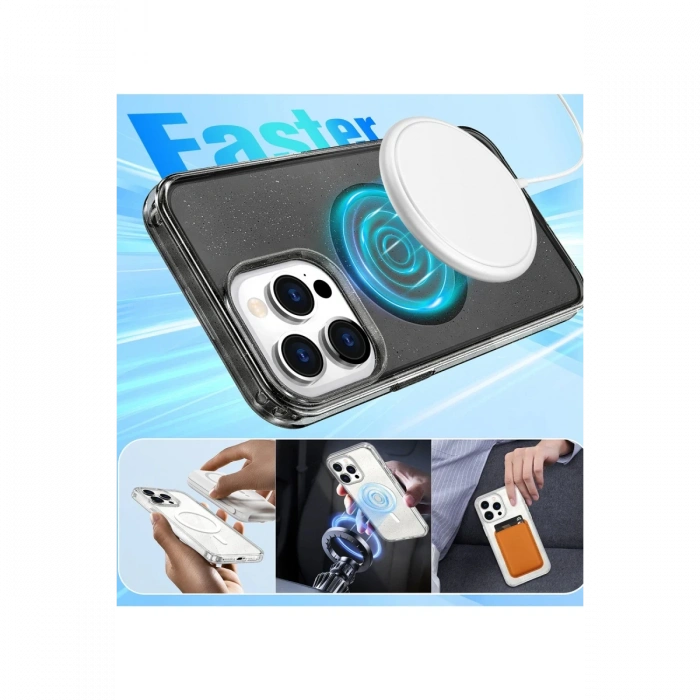 Newface iPhone 14 Pro Max Kılıf Glow Magsafe Kapak