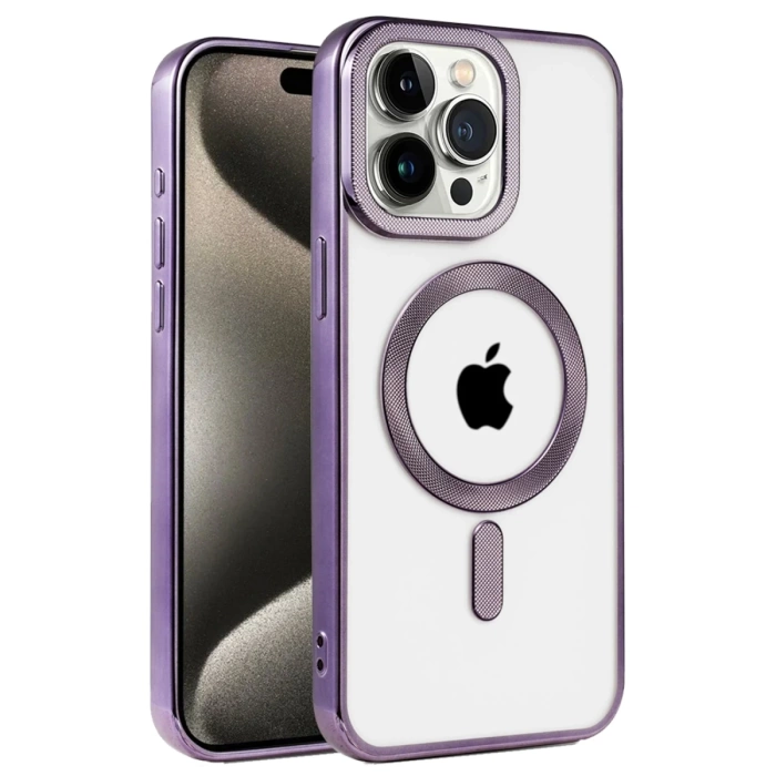 Newface iPhone 14 Pro Max Kılıf Kronos Magsafe Kapak