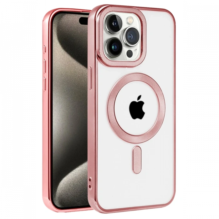 Newface iPhone 14 Pro Max Kılıf Kronos Magsafe Kapak