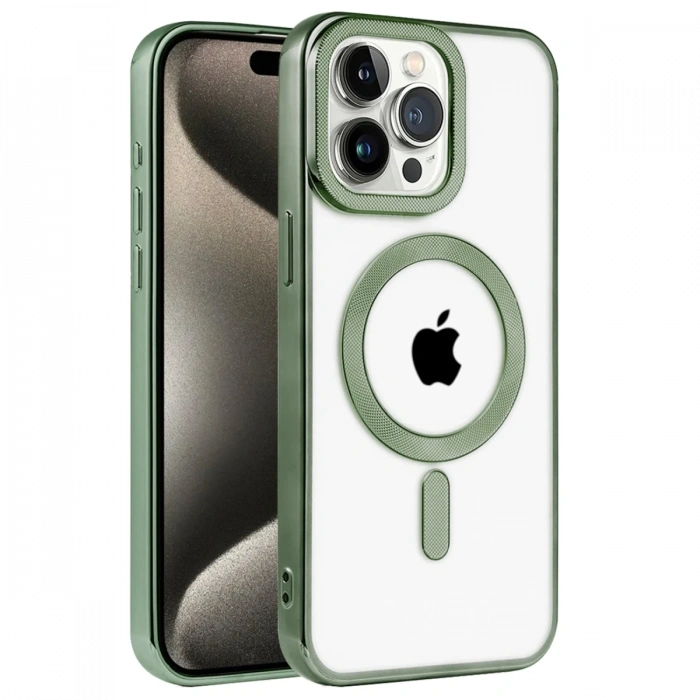 Newface iPhone 14 Pro Max Kılıf Kronos Magsafe Kapak