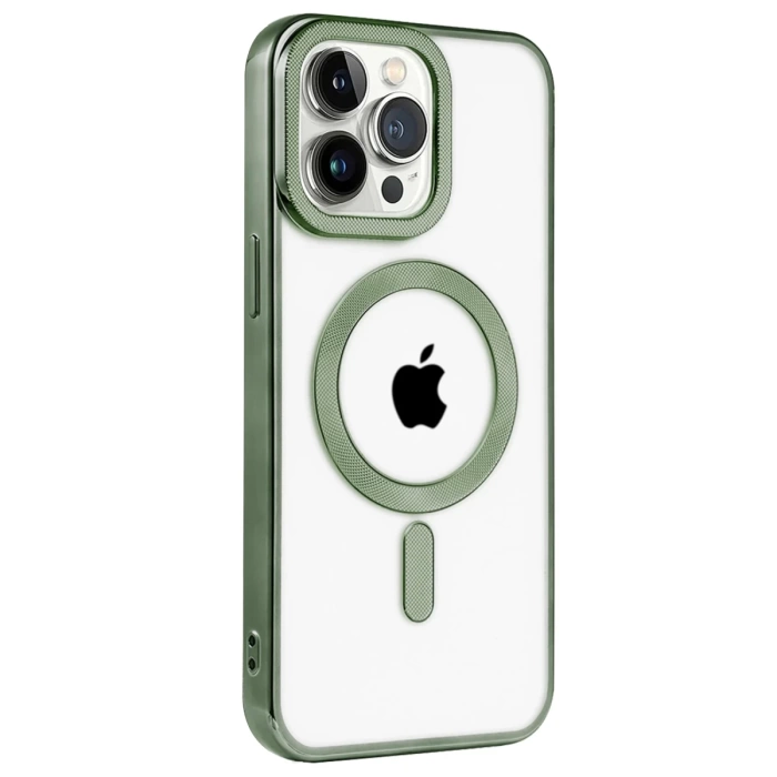 Newface iPhone 14 Pro Max Kılıf Kronos Magsafe Kapak