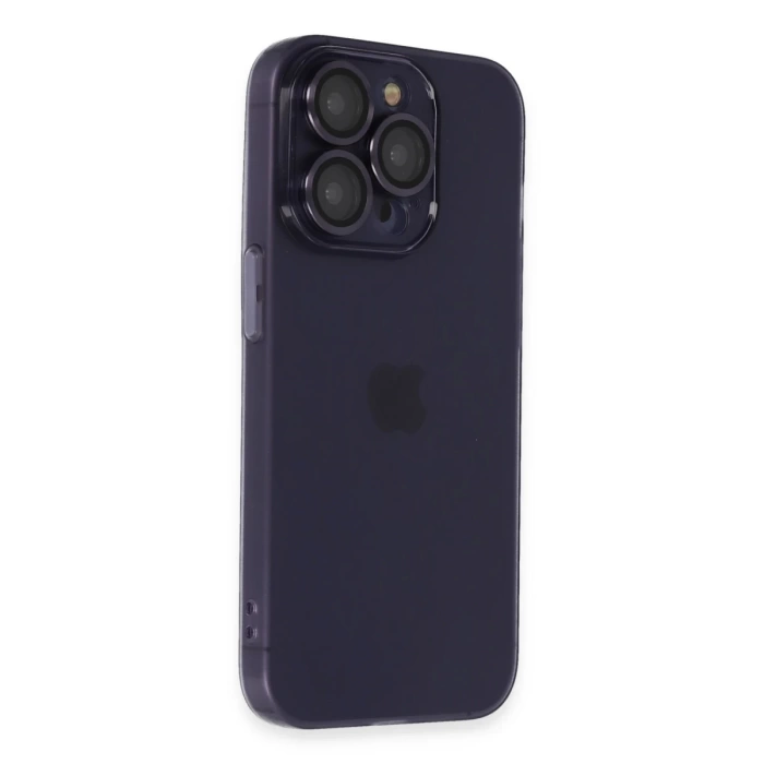 Newface iPhone 14 Pro Max Kılıf Luko Lens Silikon