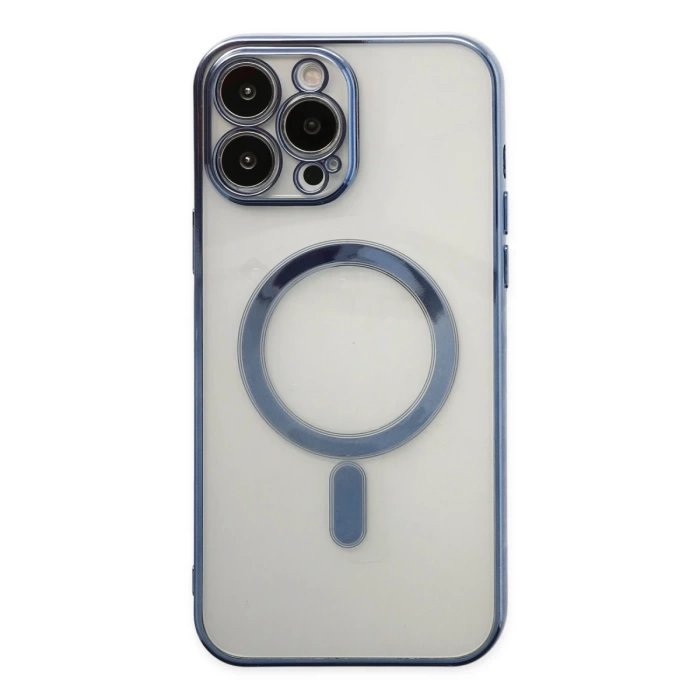 Newface iPhone 14 Pro Max Kılıf Magneticsafe Lazer Silikon