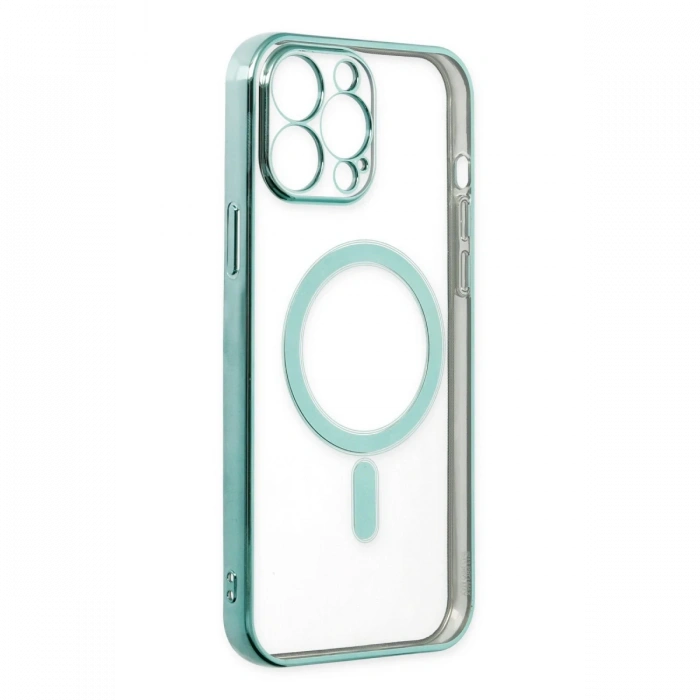 Newface iPhone 14 Pro Max Kılıf Magneticsafe Lazer Silikon