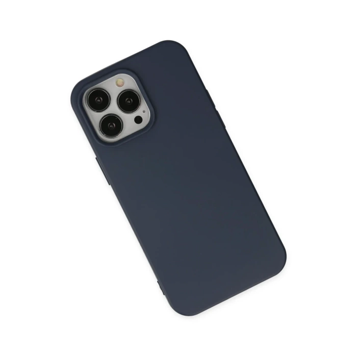 Newface iPhone 14 Pro Max Kılıf Nano içi Kadife Silikon