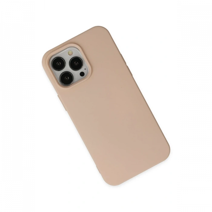 Newface iPhone 14 Pro Max Kılıf Nano içi Kadife Silikon