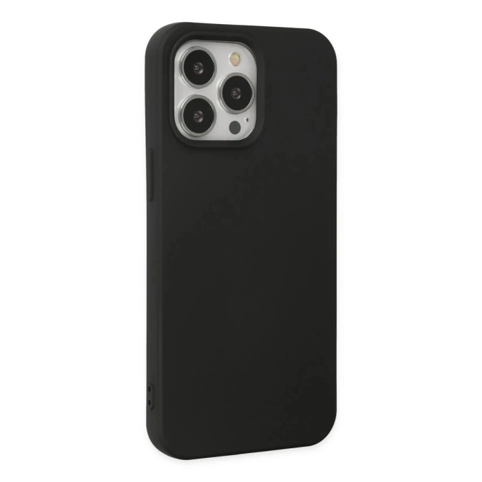 Newface iPhone 14 Pro Max Kılıf Nano içi Kadife Silikon