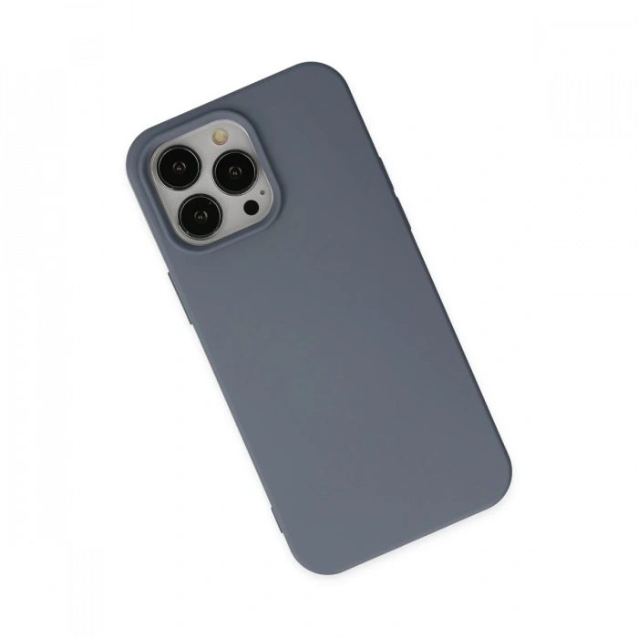 Newface iPhone 14 Pro Max Kılıf Nano içi Kadife Silikon