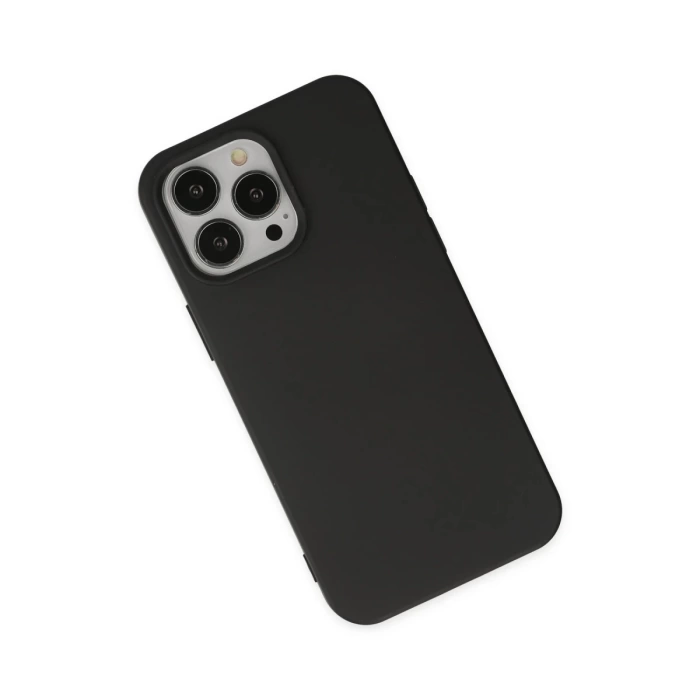 Newface iPhone 14 Pro Max Kılıf Nano içi Kadife Silikon
