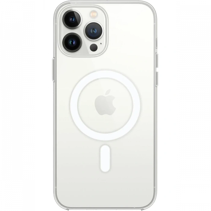 Newface iPhone 14 Pro Max Kılıf Pc Real Magsafe Kapak - Şeffaf