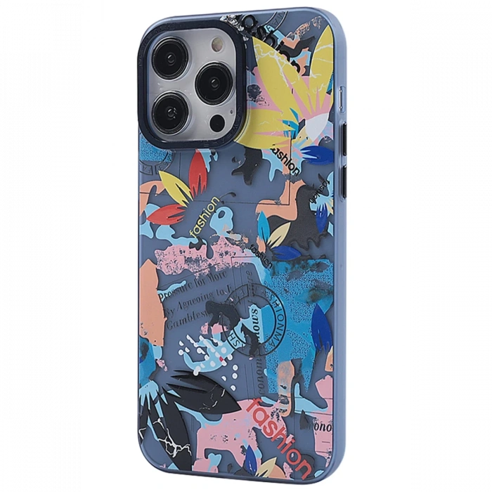 Newface iPhone 14 Pro Max Kılıf Prada Desenli Kapak