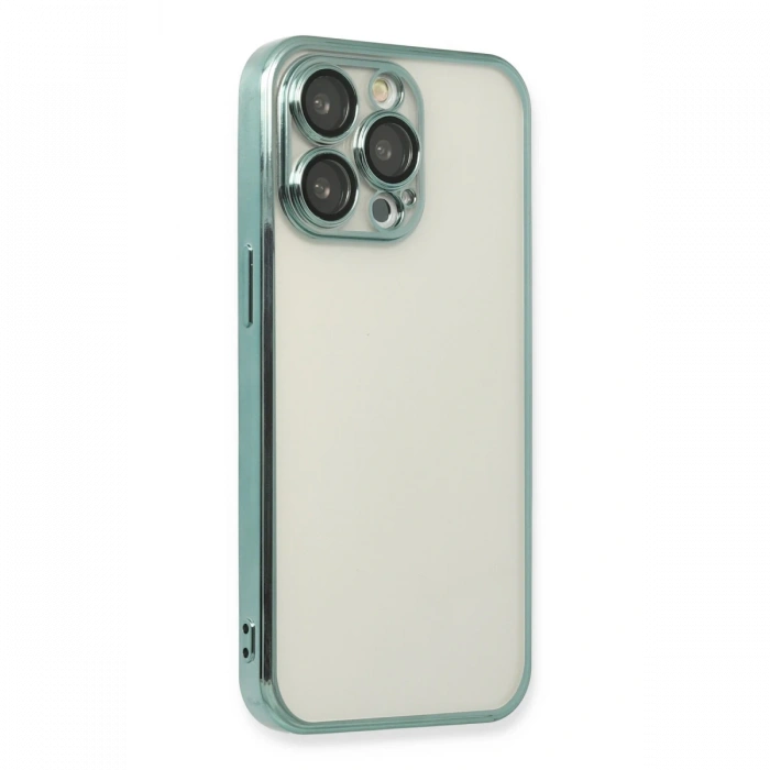 Newface iPhone 14 Pro Max Kılıf Razer Lensli Silikon
