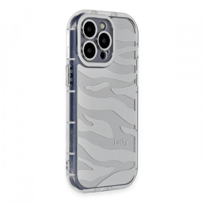 Newface iPhone 14 Pro Max Kılıf Reflexion Desenli Kapak - Desen 10