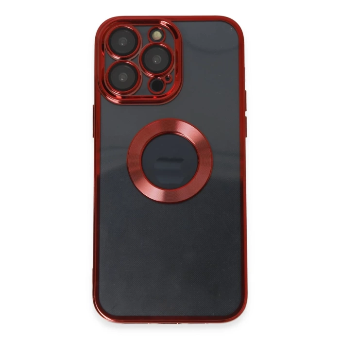 Newface iPhone 14 Pro Max Kılıf Slot Silikon - Kırmızı