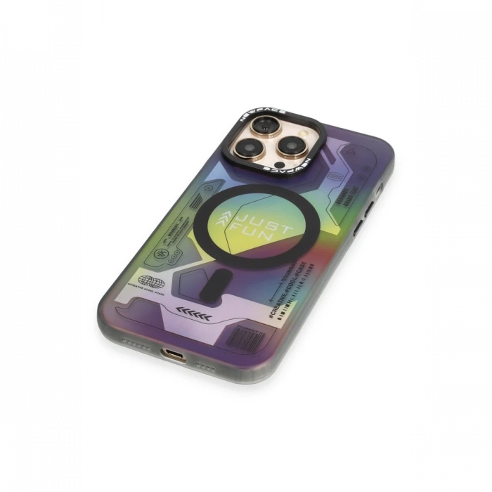 Newface iPhone 14 Pro Max Kılıf Venüs Magneticsafe Desenli Kapak