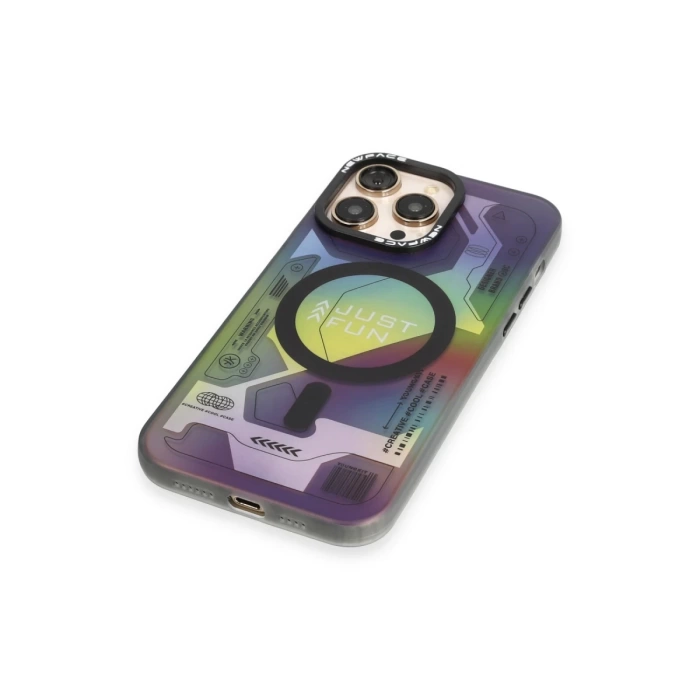 Newface iPhone 14 Pro Max Kılıf Venüs Magneticsafe Desenli Kapak