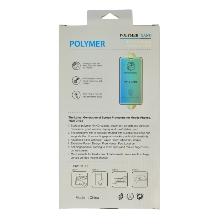Newface iPhone 14 Pro Max Polymer Nano Ekran Koruyucu