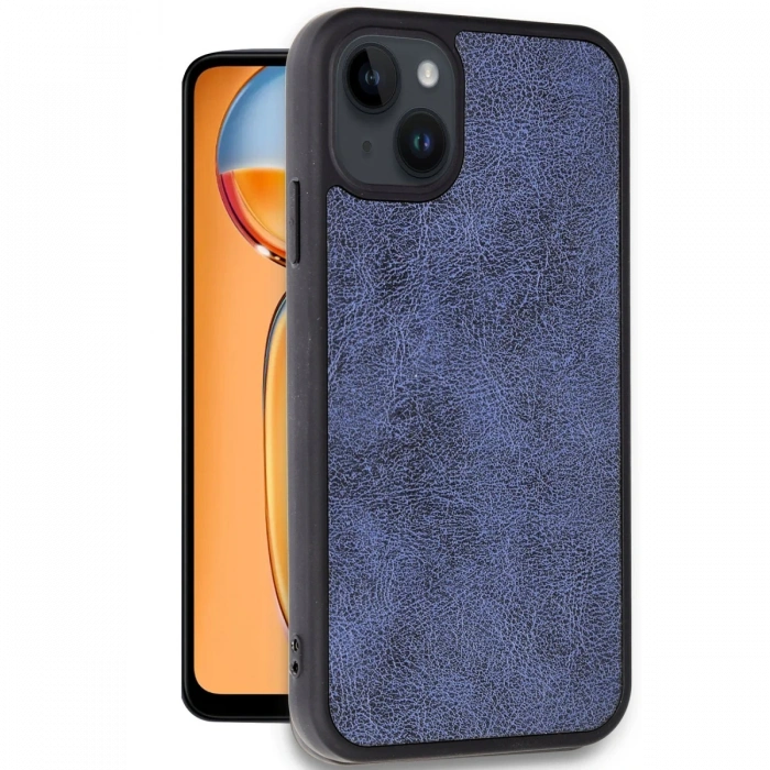Newface iPhone 15 Kılıf Aras Deri Kapak