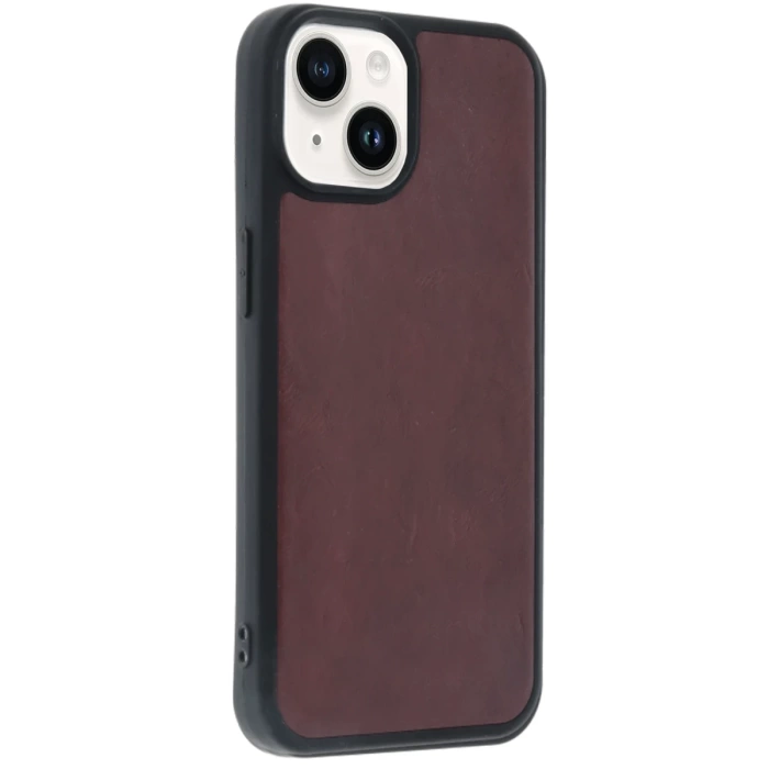 Newface iPhone 15 Kılıf Aras Deri Kapak