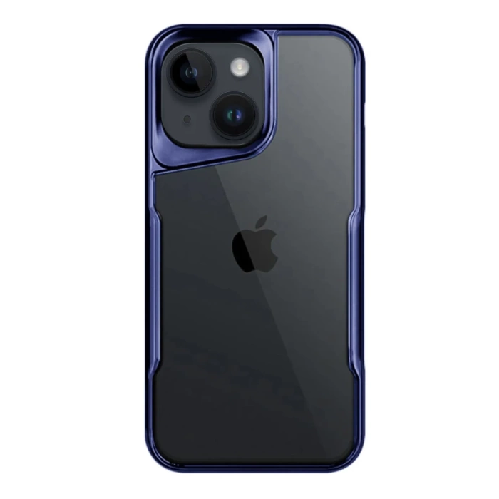 Newface iPhone 15 Kılıf Boyi Silikon Kapak - Lacivert