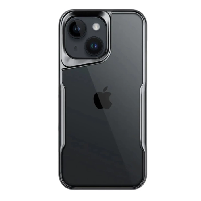 Newface iPhone 15 Kılıf Boyi Silikon Kapak - Titan Gri