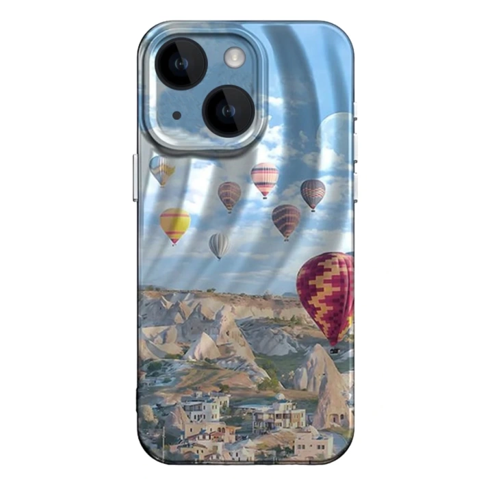 Newface iPhone 15 Kılıf Crew Desenli Kapak