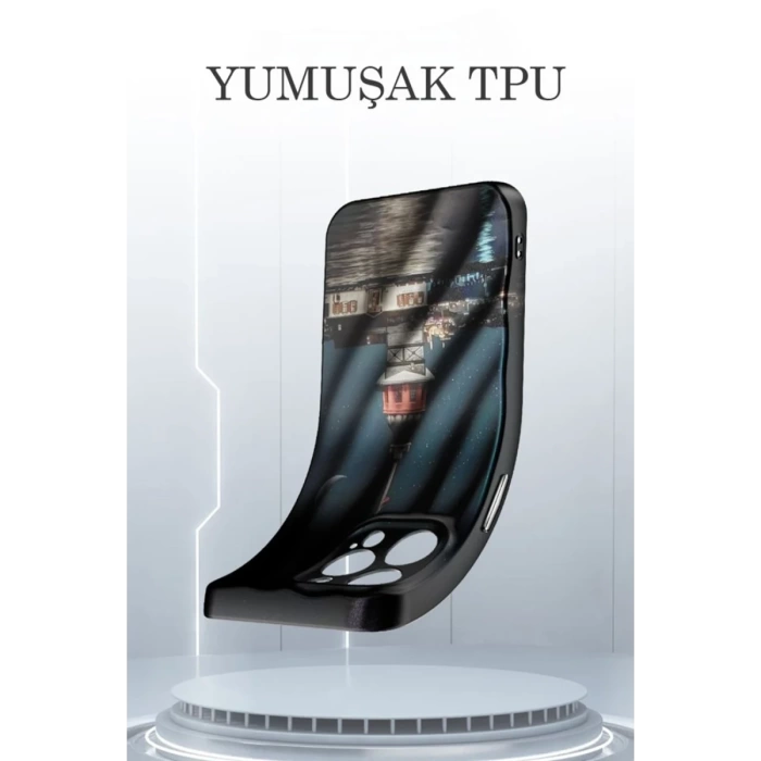 Newface iPhone 15 Kılıf Crew Desenli Kapak