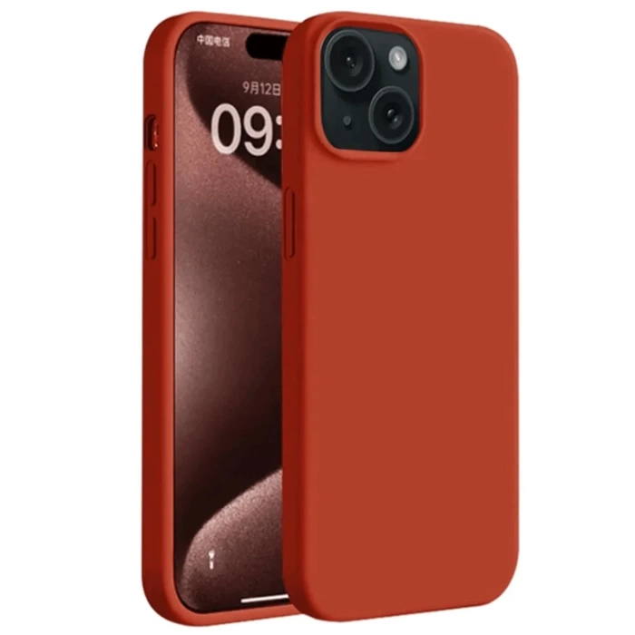 Newface iPhone 15 Kılıf First Silikon