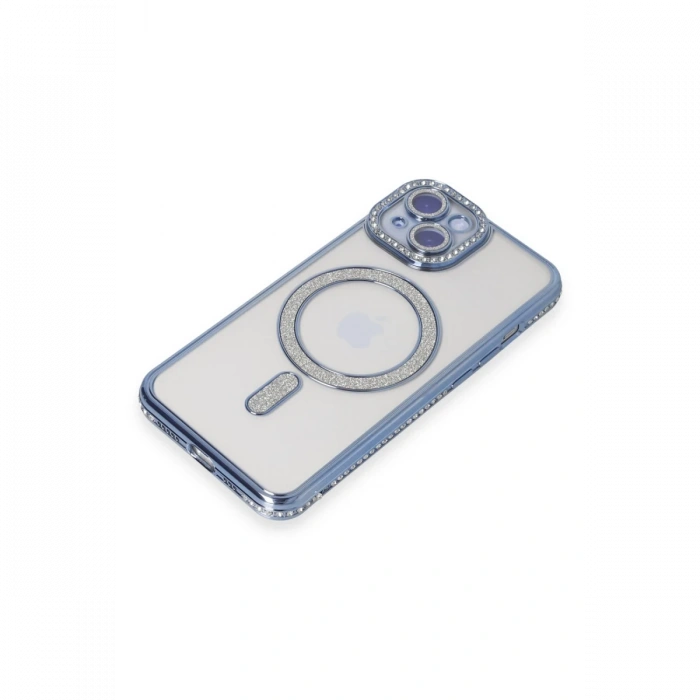 Newface iPhone 15 Kılıf Joke Simli Magneticsafe Kılıf