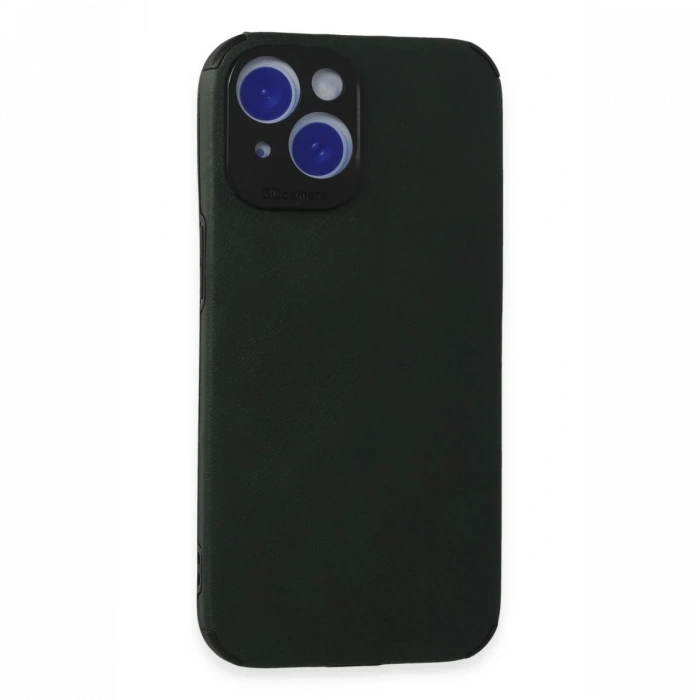 Newface iPhone 15 Kılıf Loop Deri Silikon