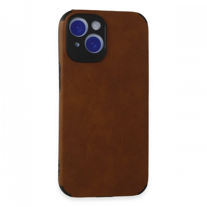 Newface iPhone 15 Kılıf Loop Deri Silikon