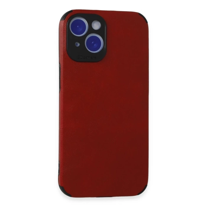 Newface iPhone 15 Kılıf Loop Deri Silikon
