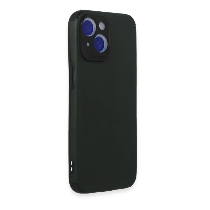 Newface iPhone 15 Kılıf Loop Deri Silikon