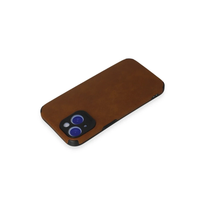 Newface iPhone 15 Kılıf Loop Deri Silikon